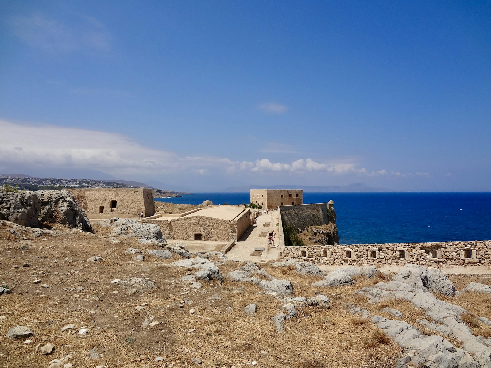 Venezianische Altstadt und Hafen von Rethymno
